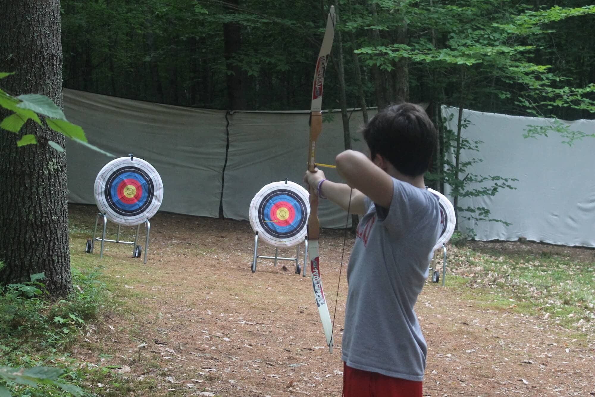 Archery at Netop Summer Camp